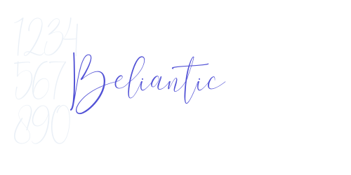 Beliantic-font-download