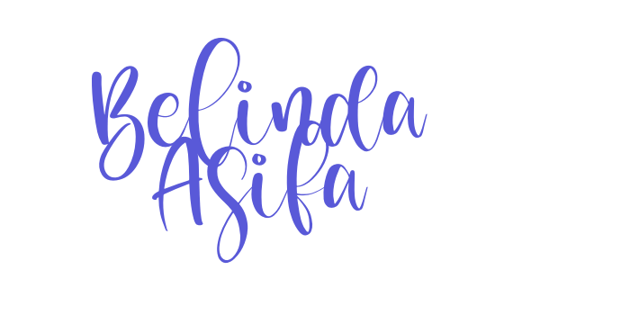 Belinda Asifa Font Download