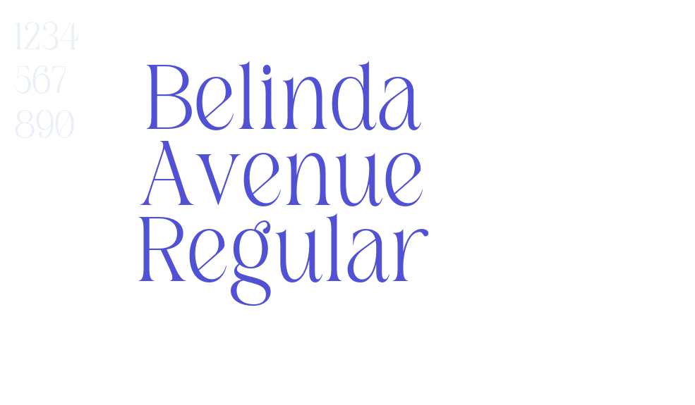 Belinda Avenue Regular-font-download