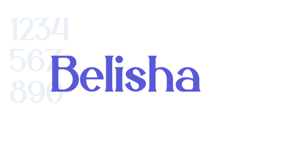 Belisha font free