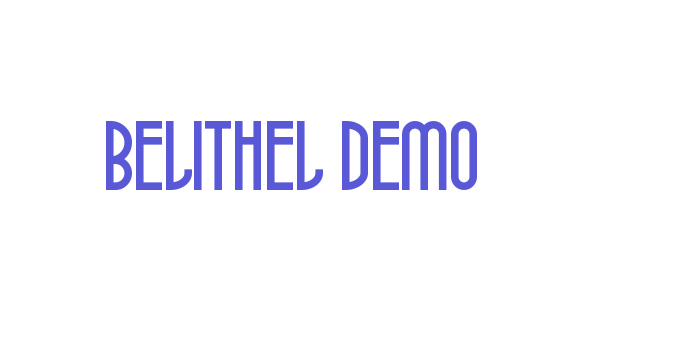 Belithel Demo Font Download