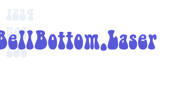 BellBottom.Laser font free