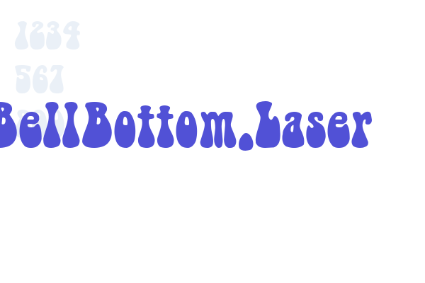 BellBottom.Laser Font Download