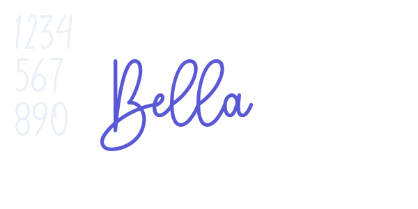 Bella font free