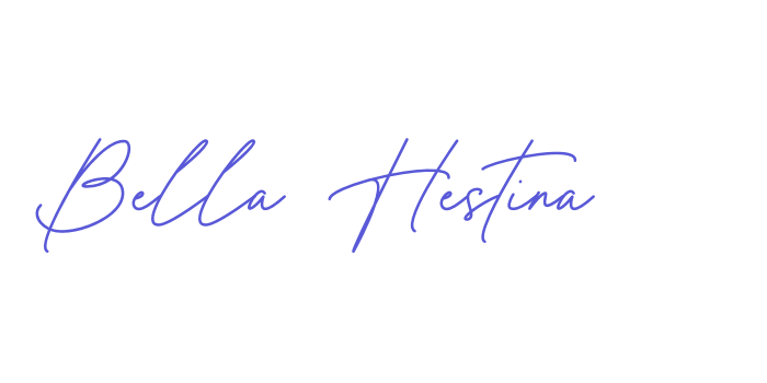 Bella Hestina Font