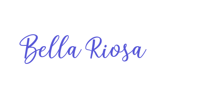 Bella Riosa Font Download