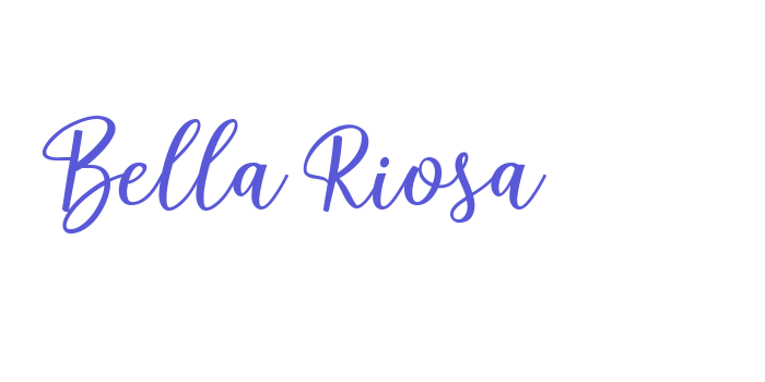 Bella Riosa Font