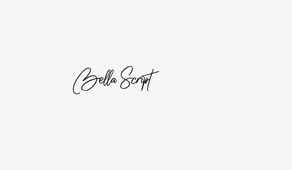 Bella Script Font