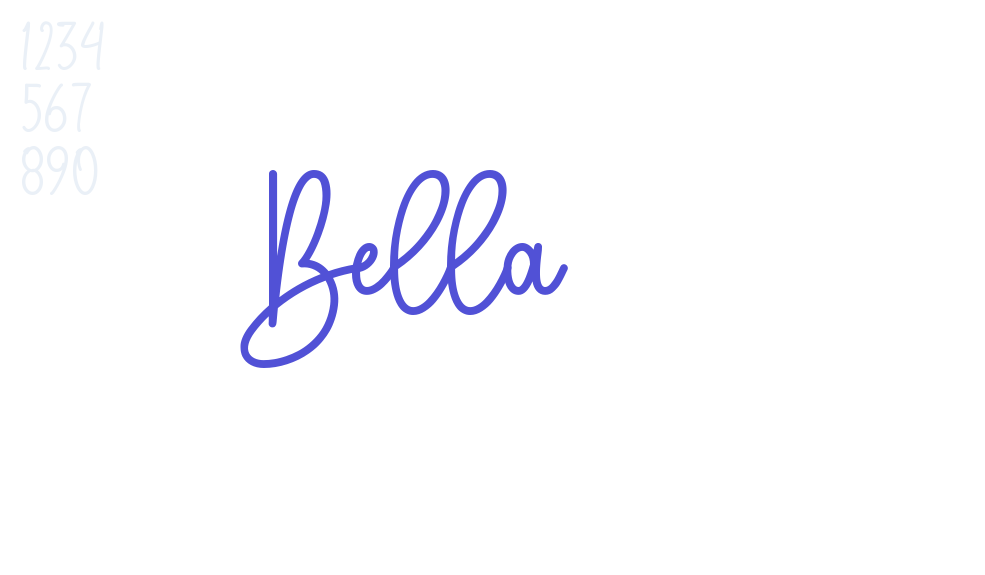 Bella-font-download