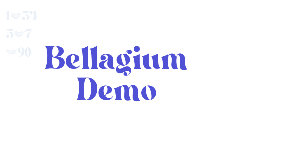 Bellagium Demo-font-download