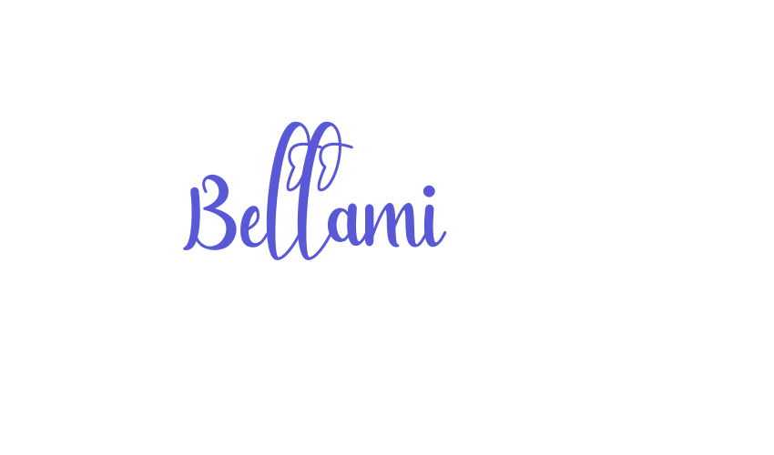 Bellami Font Download