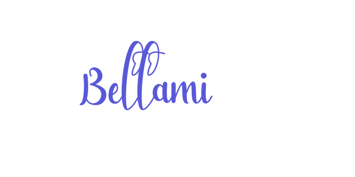 Bellami Font Download