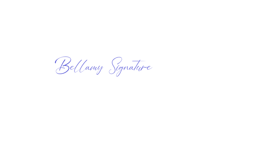 Bellamy Signature Font Download