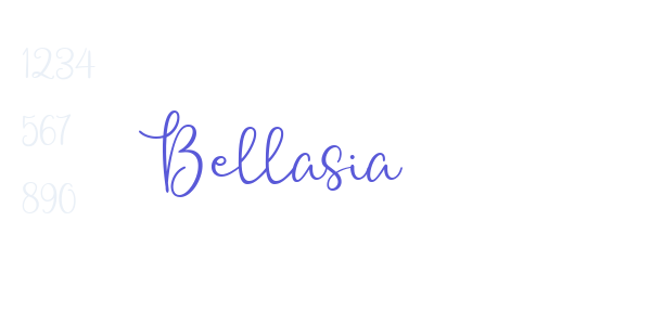 Bellasia font free