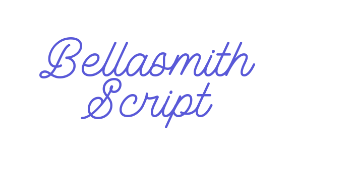 Bellasmith Script Font Download