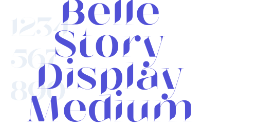 Belle Story Display Medium-font-download