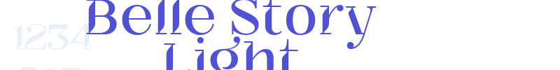 Belle Story Light-font