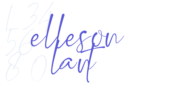 Belleson Slant Font