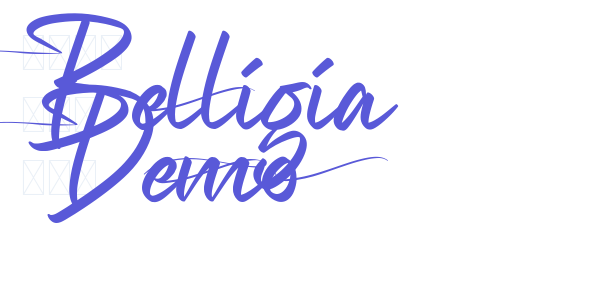 Belligia Demo font free