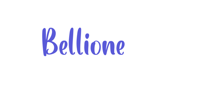 Bellione Font