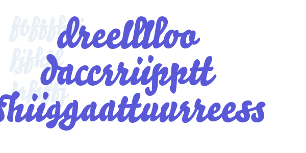 Bello Script Ligatures font free