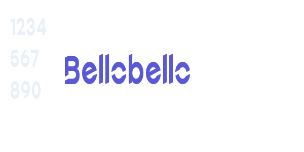 Bellobello font free