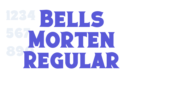 Bells Morten Regular font free