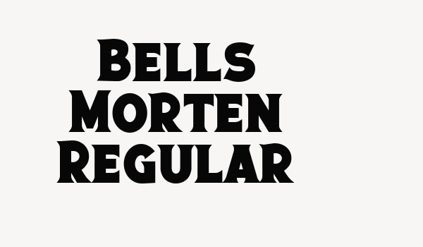 Bells Morten Regular Font