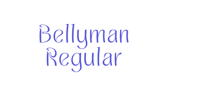 Bellyman Regular Font Download