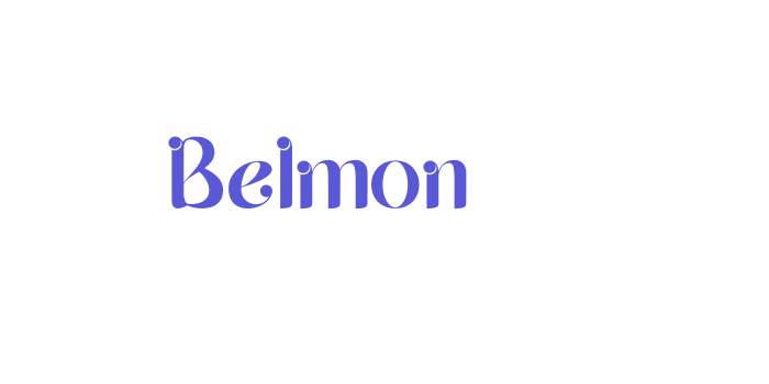 Belmon Font Download