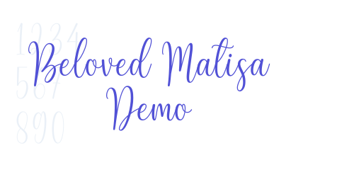 Beloved Matisa Demo-font-download