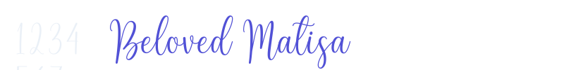 Beloved Matisa-font