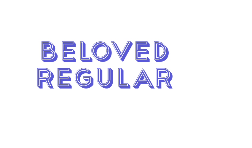 Beloved Regular Font