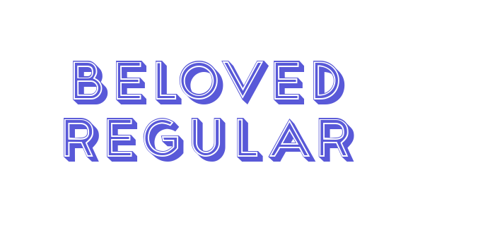 Beloved Regular Font Download