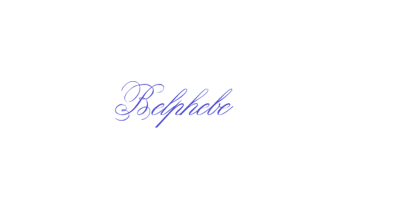 Belphebe font free