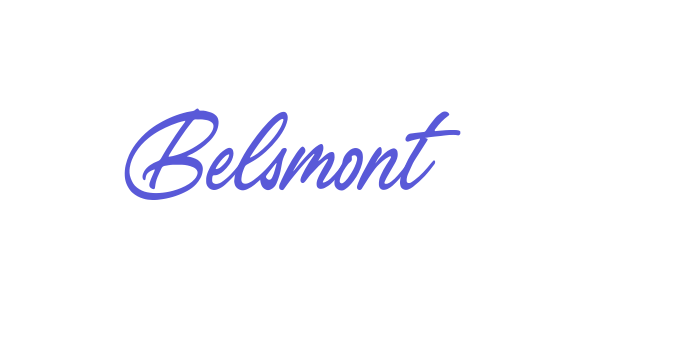 Belsmont Font Download