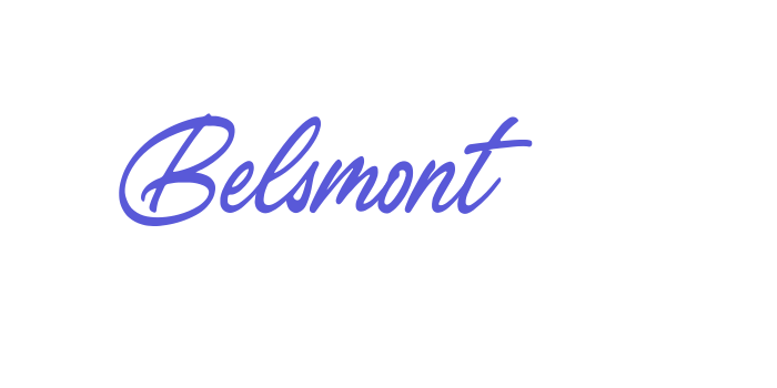 Belsmont Font