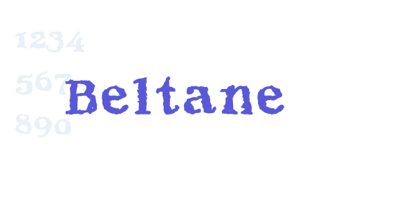 Beltane font