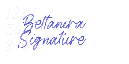 Beltanira Signature-font-download