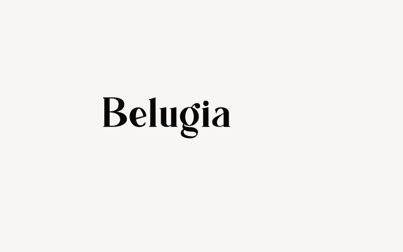 Belugia Font