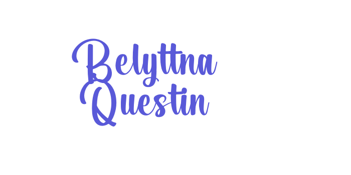 Belyttna Questin Font Download