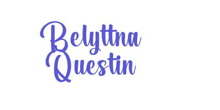 Belyttna Questin Font