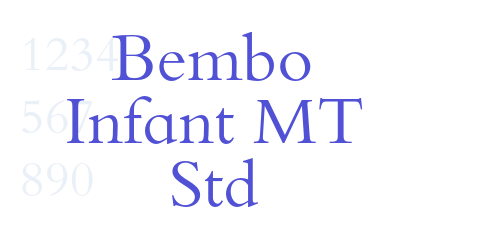 Bembo Infant MT Std-font-download