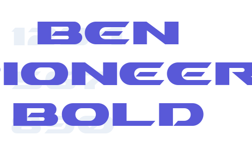 Ben Pioneer Bold Font Download