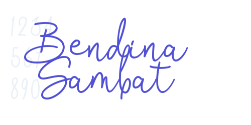 Bendina Sambat-font-download