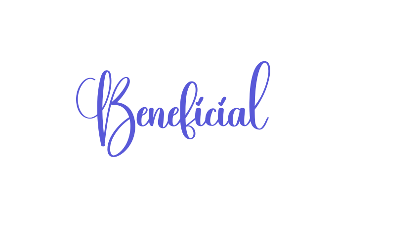 Beneficial Font