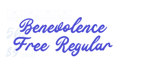 Benevolence Free Regular-font-download