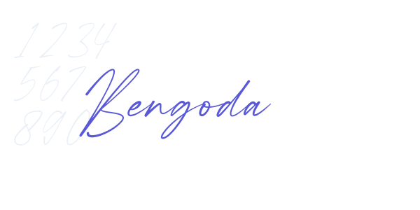 Bengoda font free