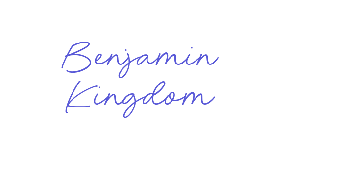 Benjamin Kingdom Font Download