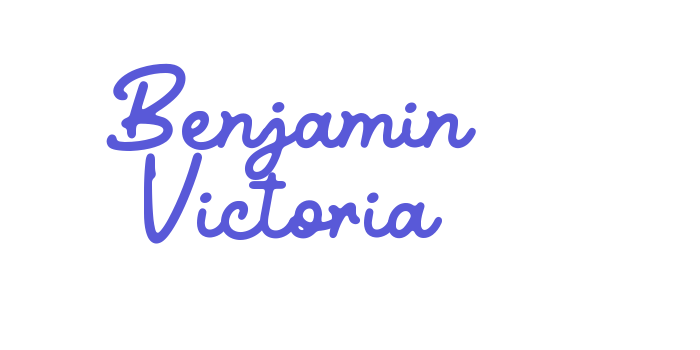 Benjamin Victoria Font